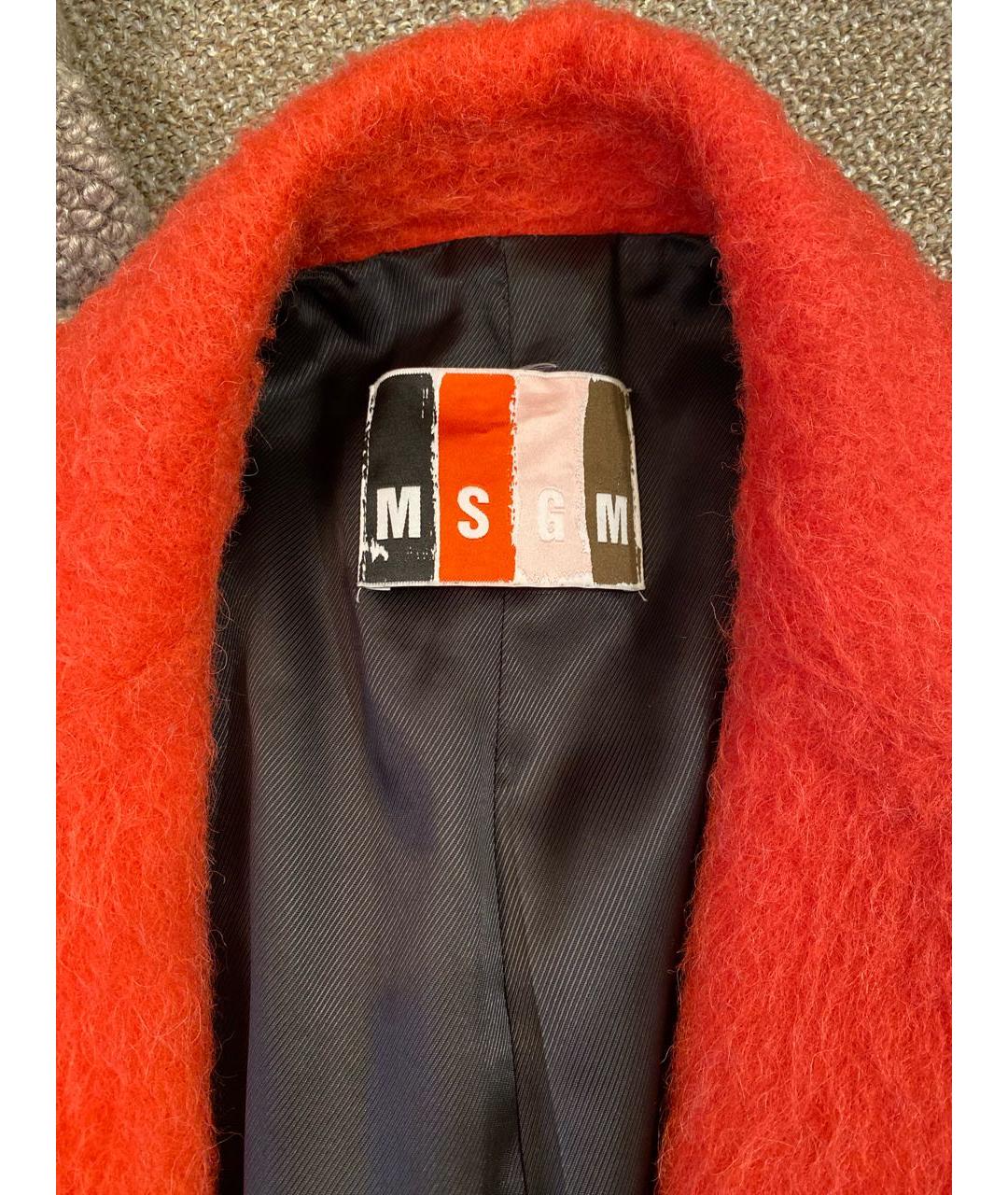 MSGM Коралловое пальто, фото 3