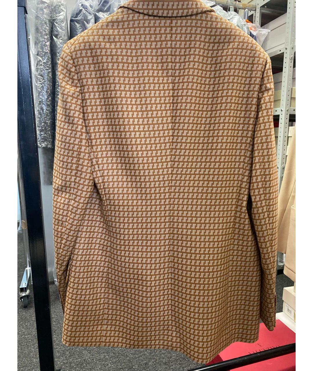STELLA MCCARTNEY Бежевый хлопковый жакет/пиджак, фото 2