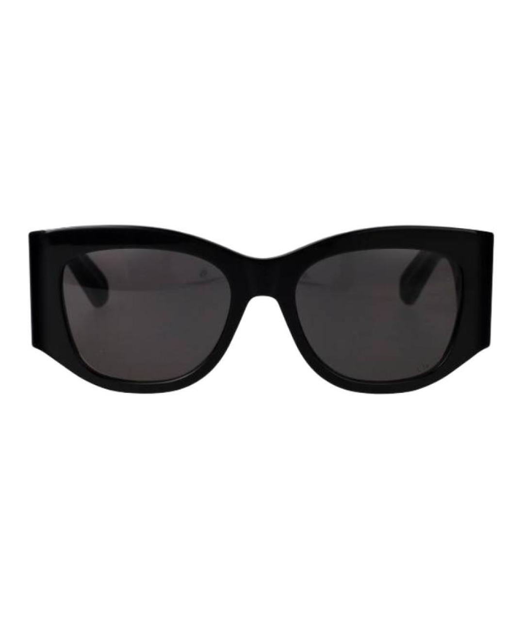 CHRISTIAN DIOR Черные пластиковые солнцезащитные очки, фото 2