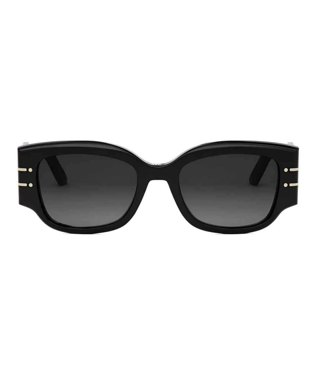 CHRISTIAN DIOR Черные пластиковые солнцезащитные очки, фото 2