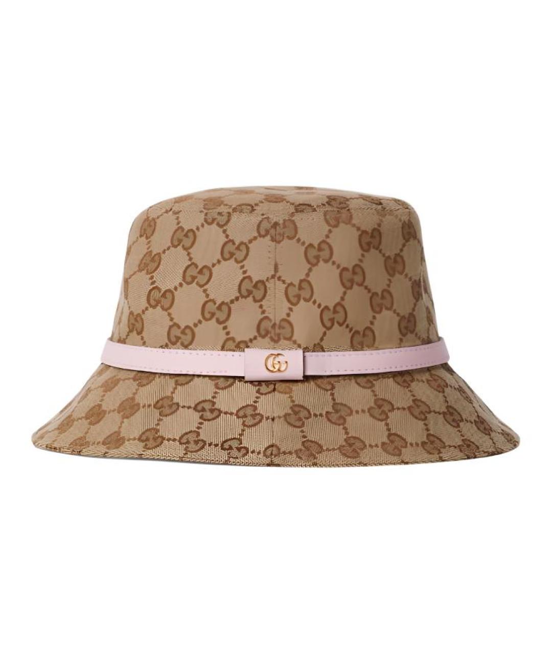 GUCCI Коричневая панама, фото 1