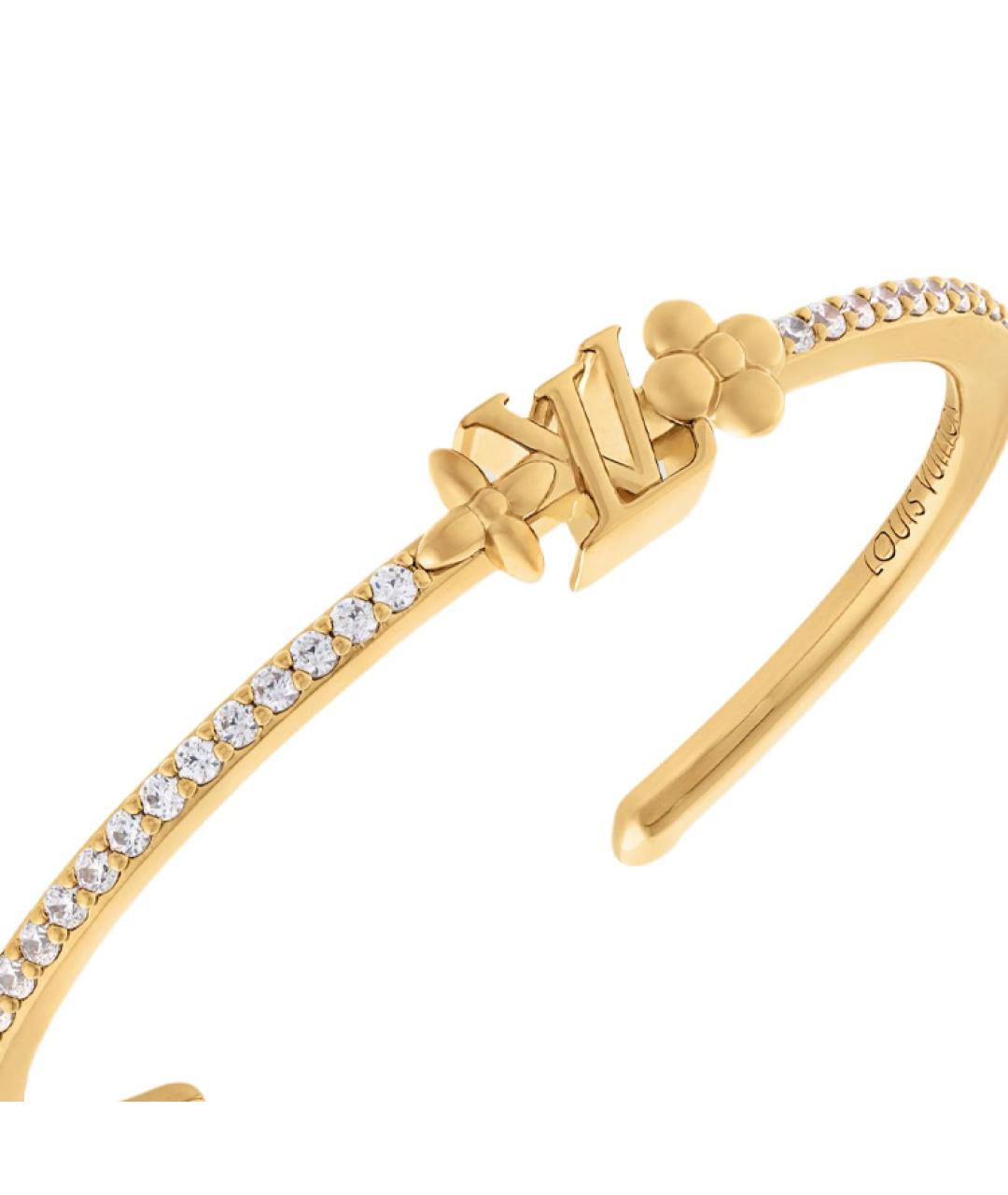 LOUIS VUITTON Золотой браслет, фото 3