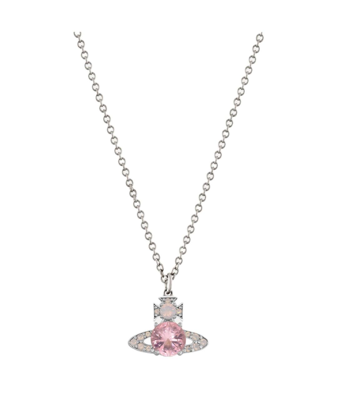 VIVIENNE WESTWOOD Розовая латунная подвеска, фото 1