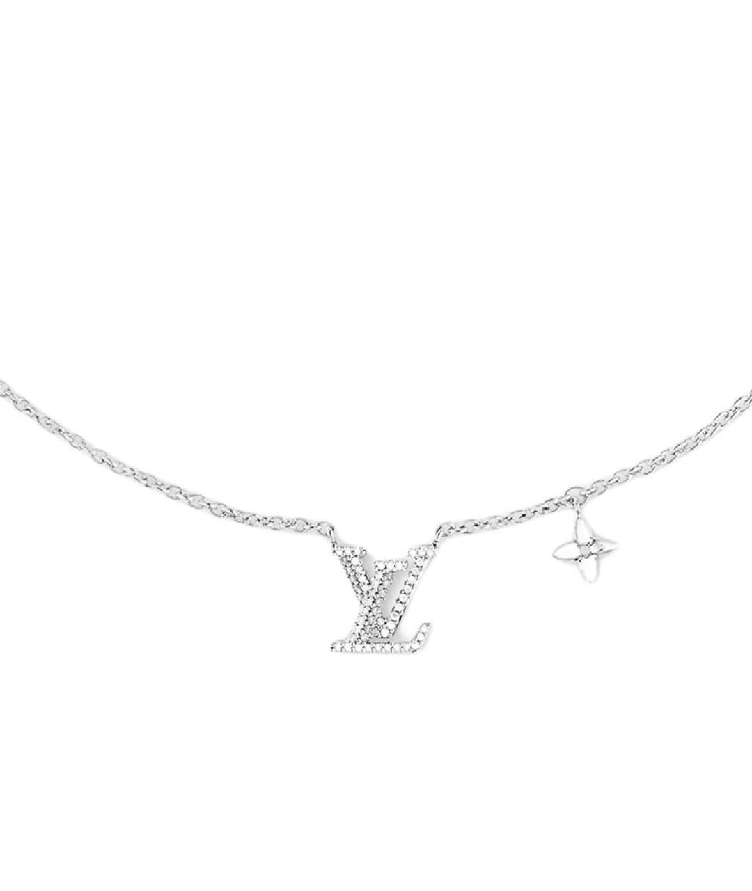 LOUIS VUITTON Серебряная металлическая подвеска, фото 2