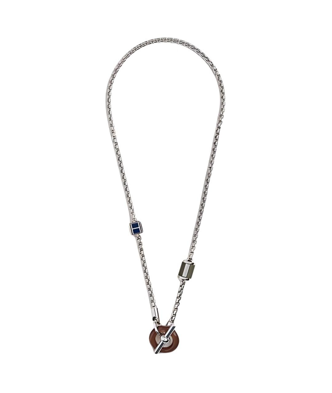 HERMES Серебряная металлическая цепочка/подвеска, фото 2
