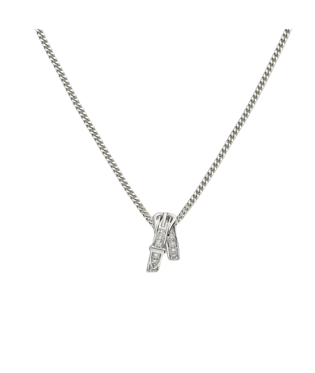 HERMES Серебряная подвеска из белого золота, фото 1