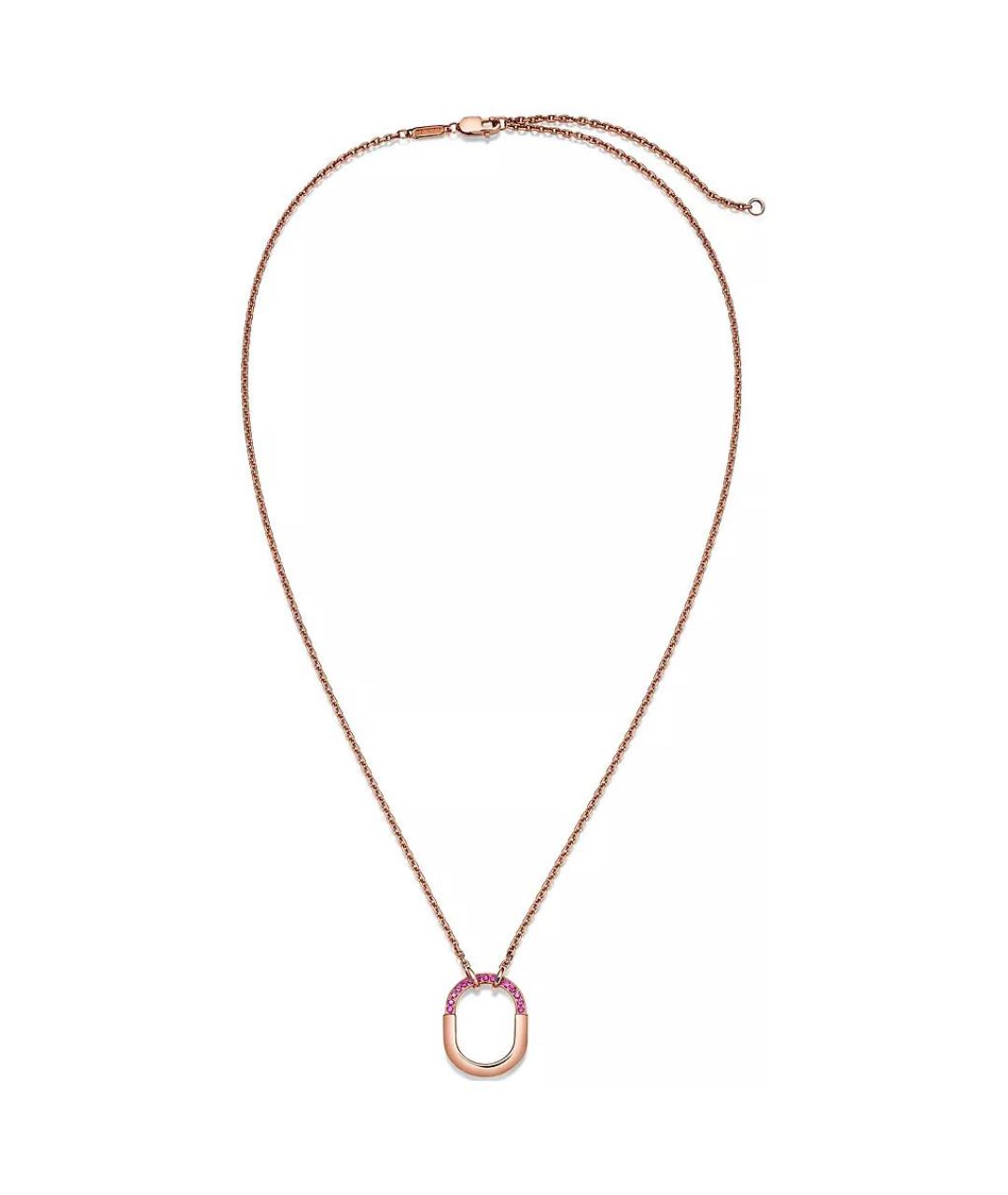 TIFFANY&CO Золотая цепочка из розового золота, фото 2