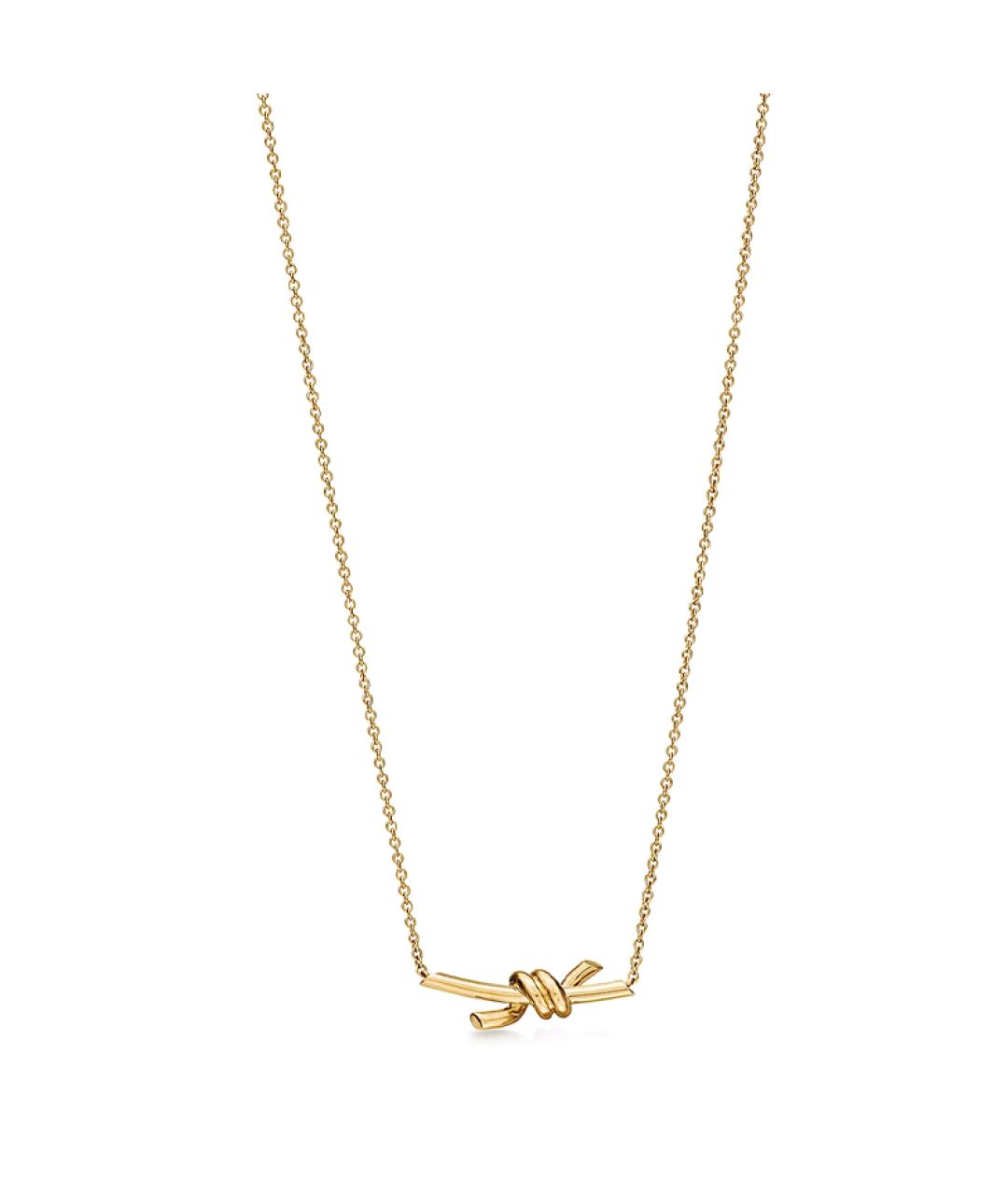 TIFFANY&CO Золотая цепочка из желтого золота, фото 4