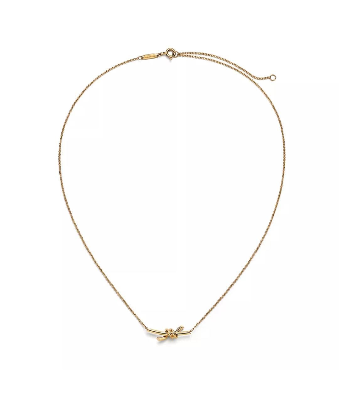 TIFFANY&CO Золотая цепочка из желтого золота, фото 3