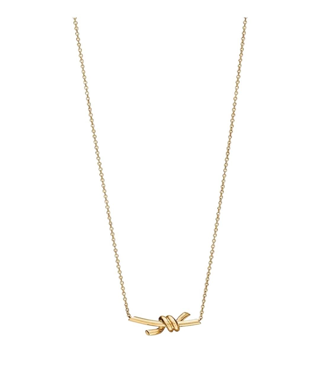 TIFFANY&CO Золотая цепочка из желтого золота, фото 1