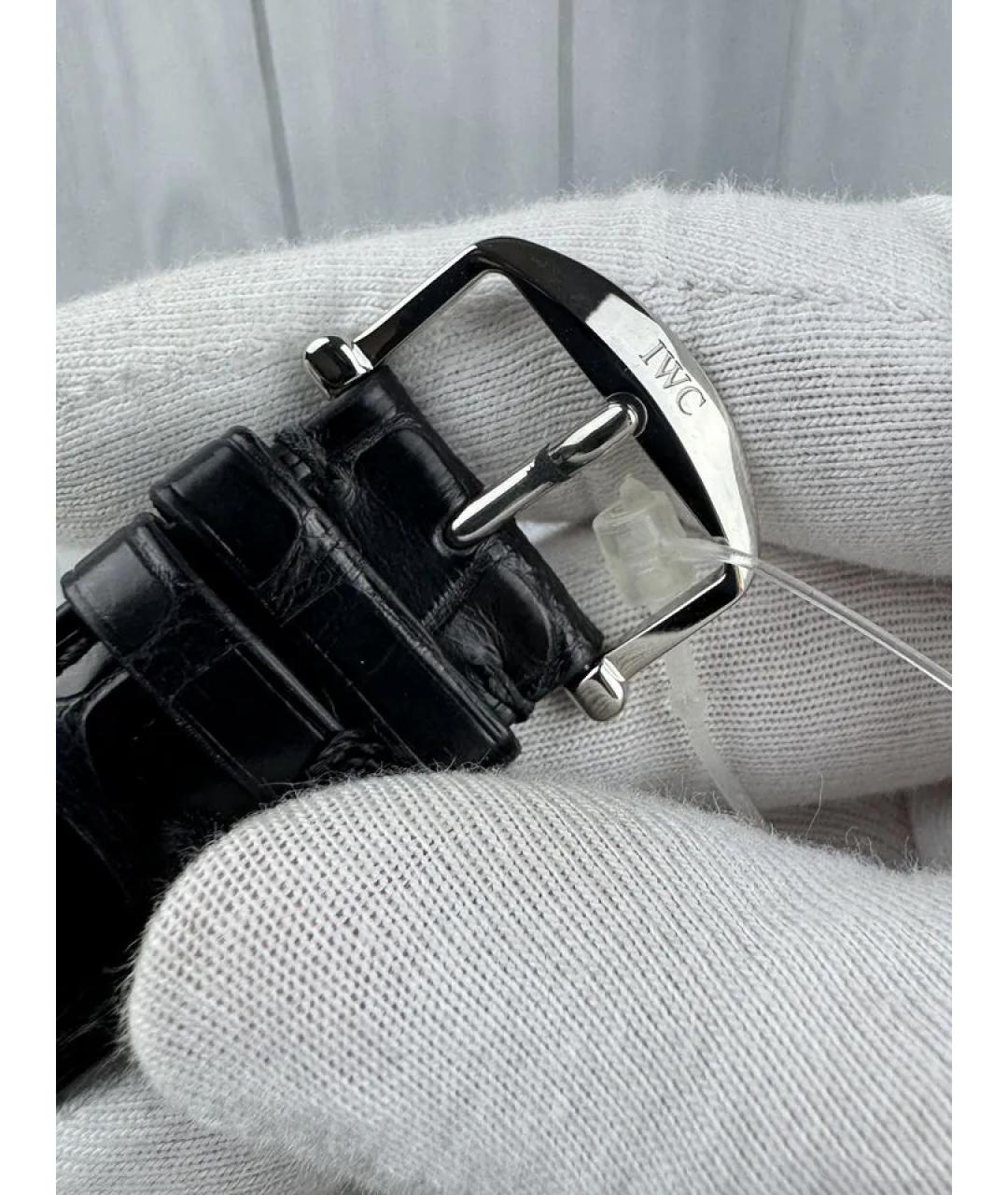 IWC Черные часы, фото 6