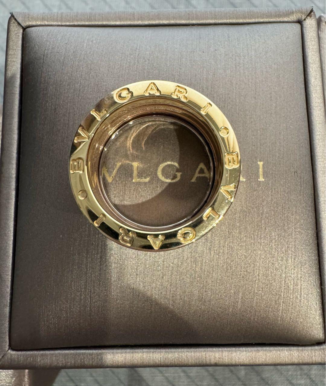 BVLGARI Мульти кольцо из розового золота, фото 6