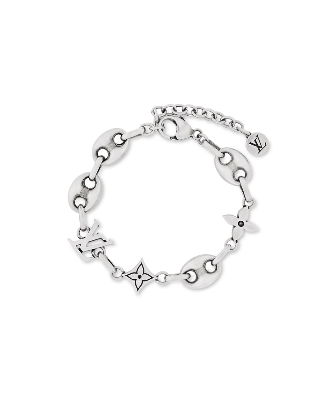 LOUIS VUITTON Серебряный браслет, фото 1