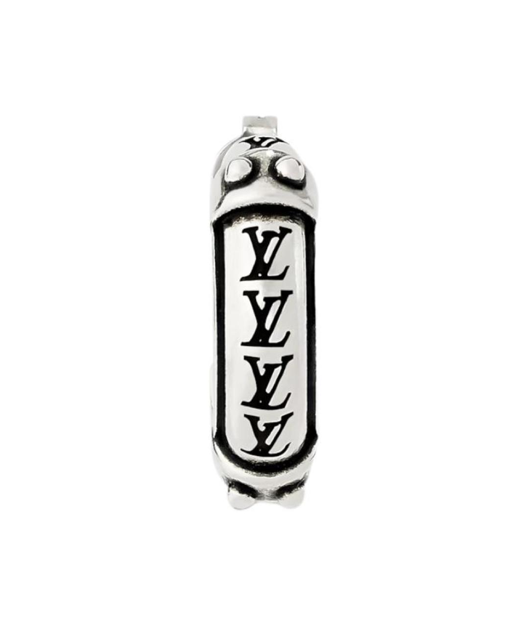 LOUIS VUITTON Серебряные серьги, фото 2