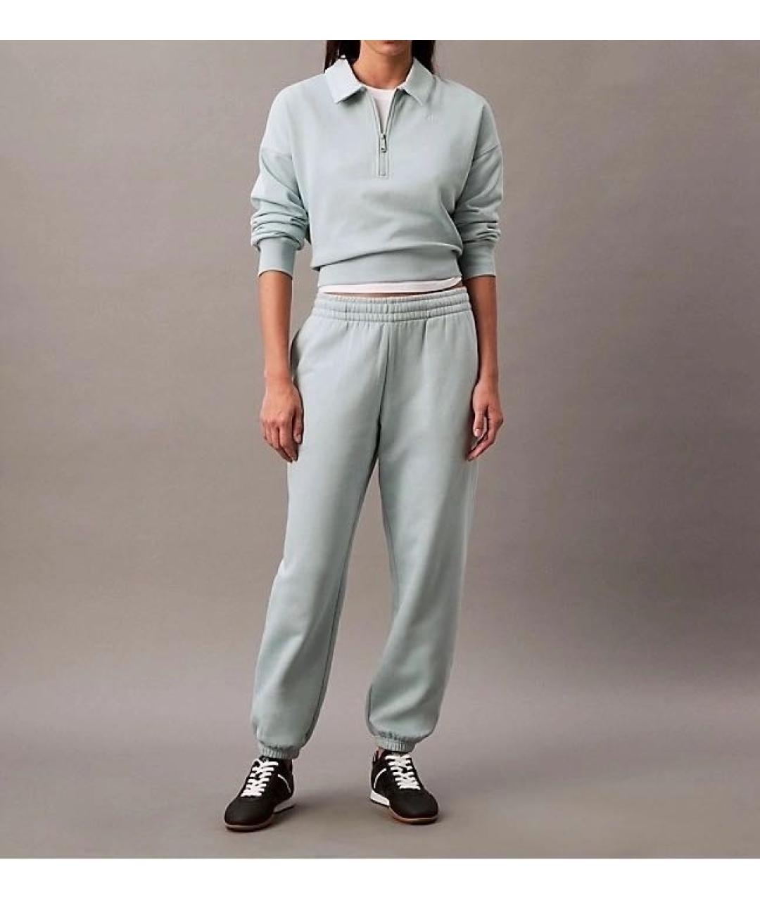 CALVIN KLEIN Голубой костюм с брюками, фото 6