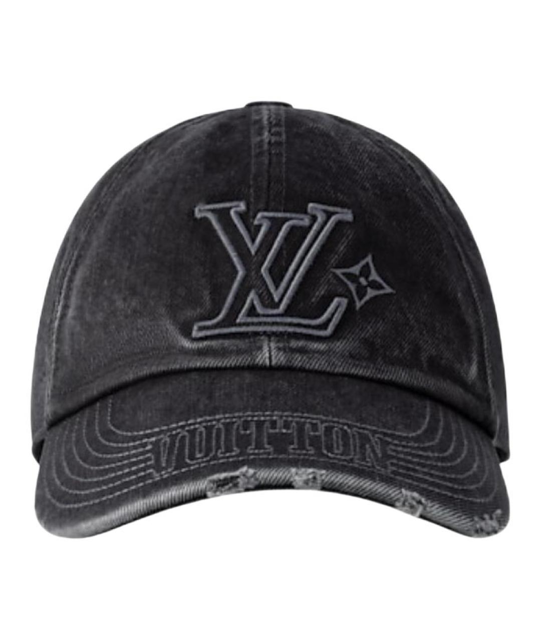 LOUIS VUITTON Серая хлопковая кепка/бейсболка, фото 2