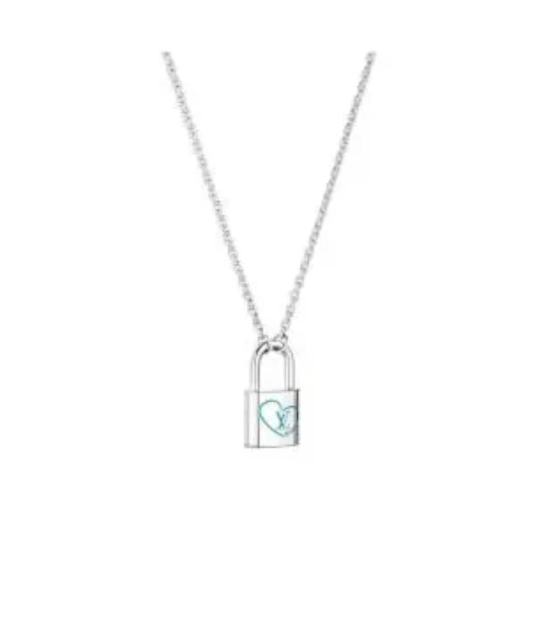 LOUIS VUITTON Серебряная подвеска, фото 1