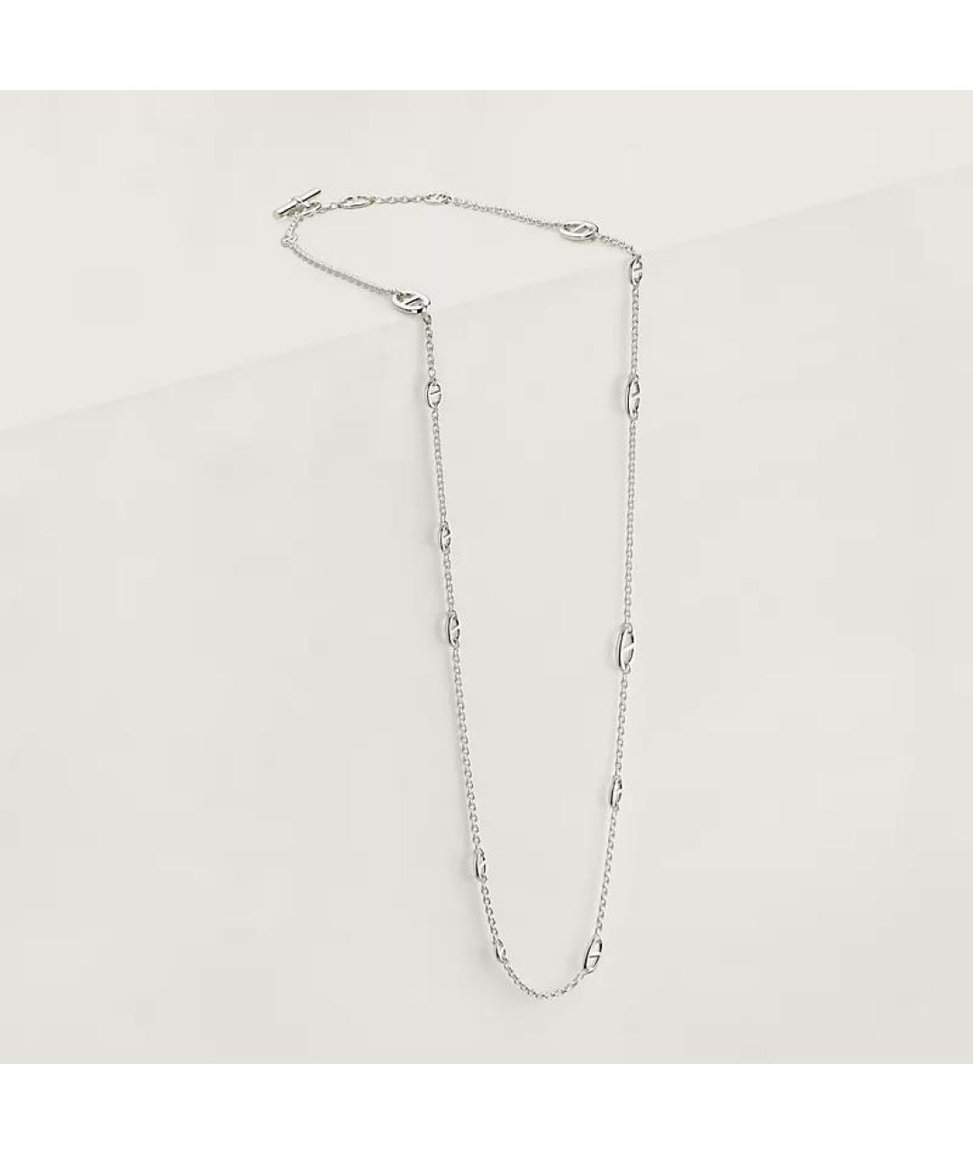 HERMES Серебряная серебряная цепочка, фото 2