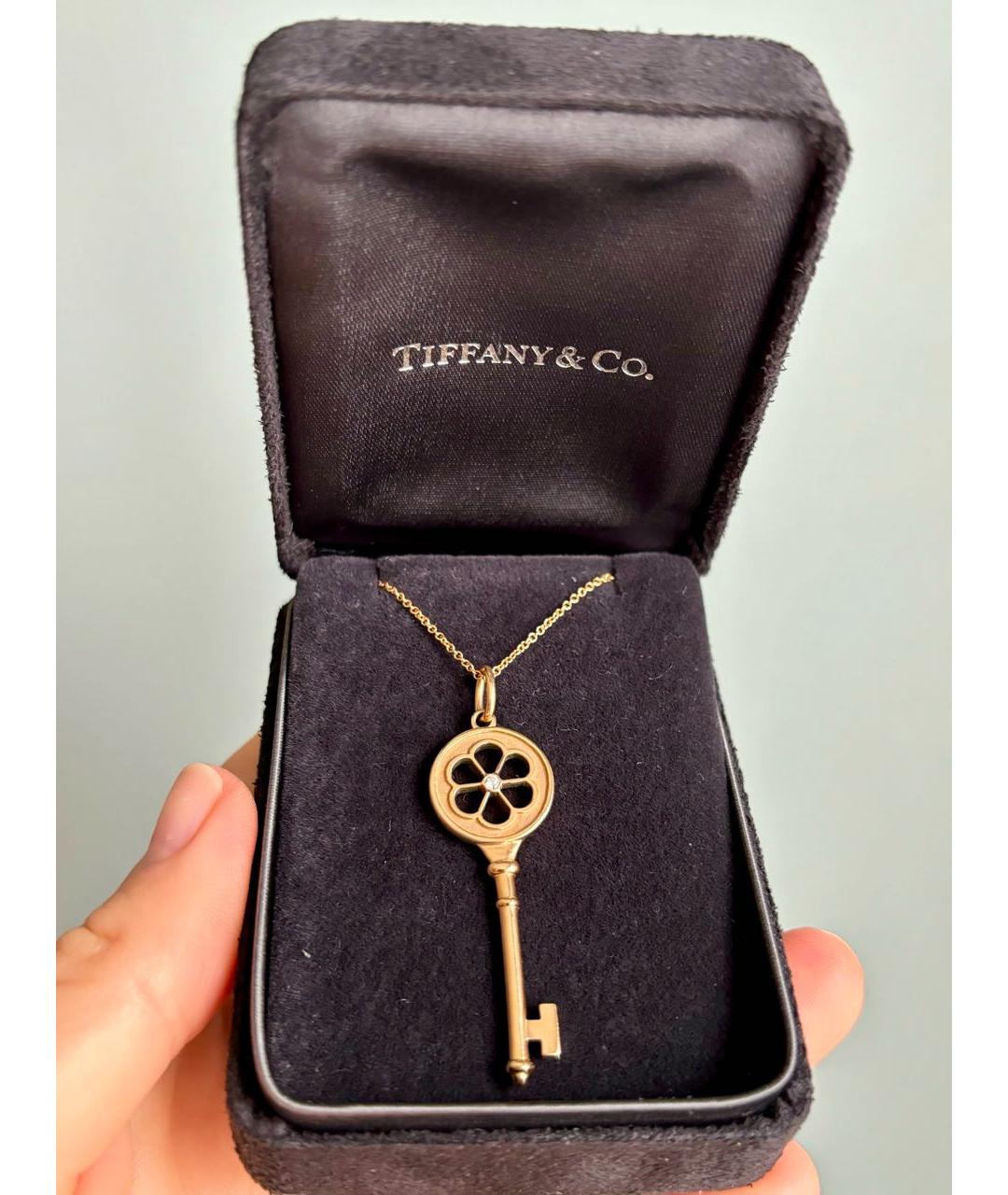 TIFFANY&CO Желтое колье из желтого золота, фото 3