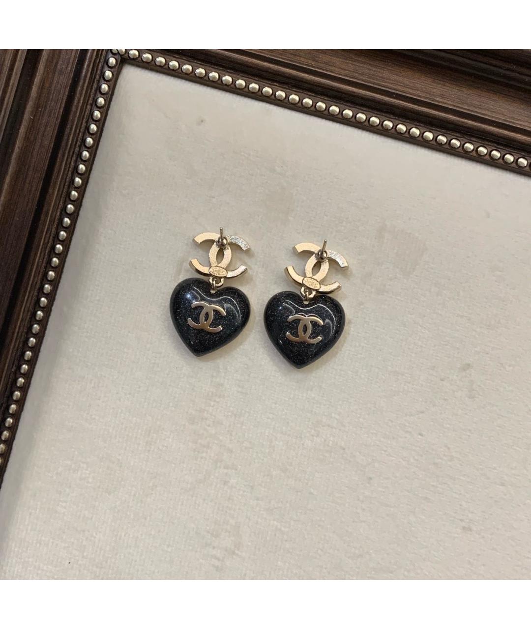 CHANEL Золотые серьги, фото 2