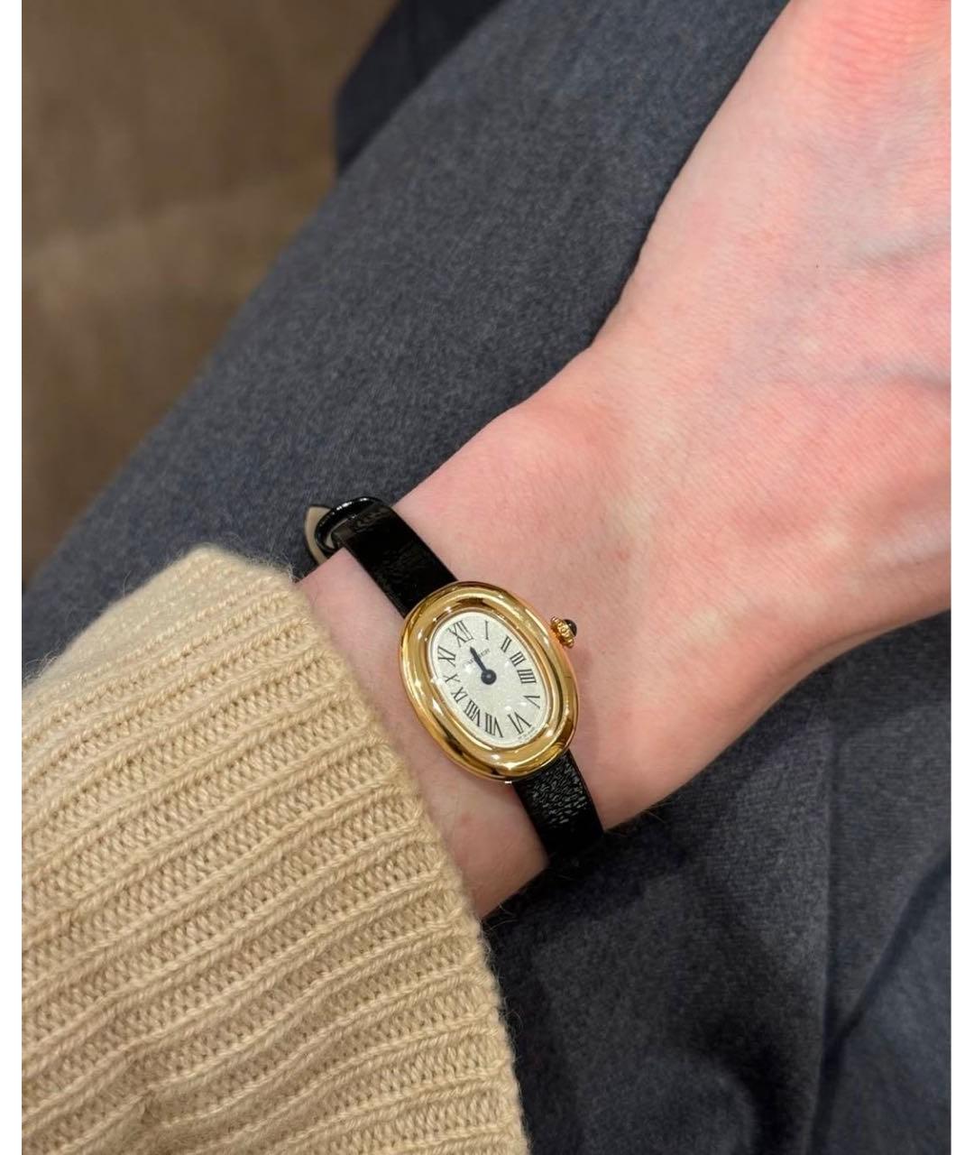 CARTIER Золотые часы из желтого золота, фото 2