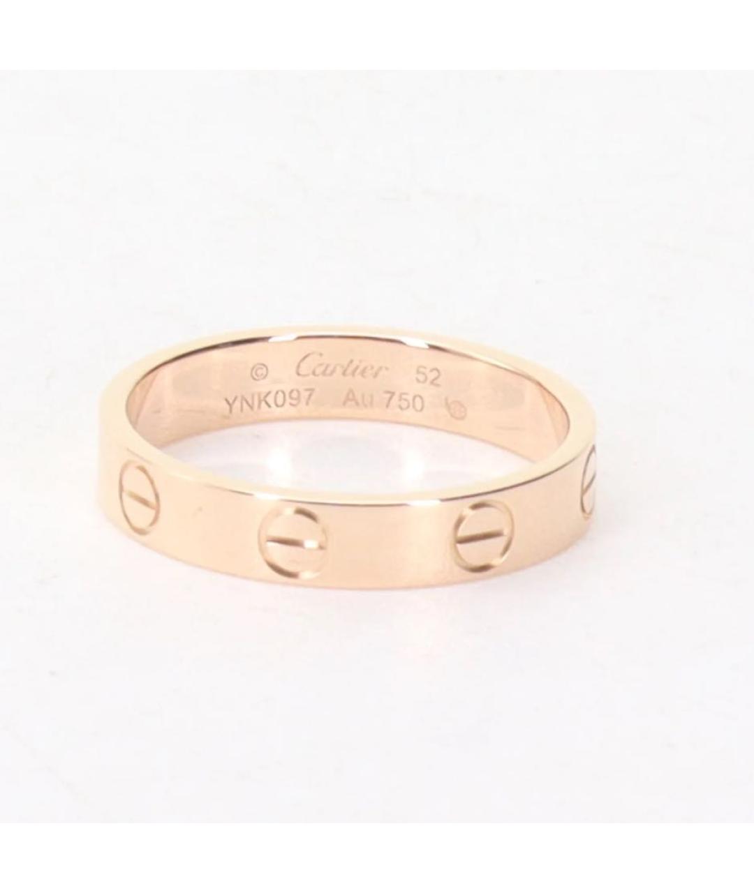 CARTIER Розовое кольцо из розового золота, фото 2