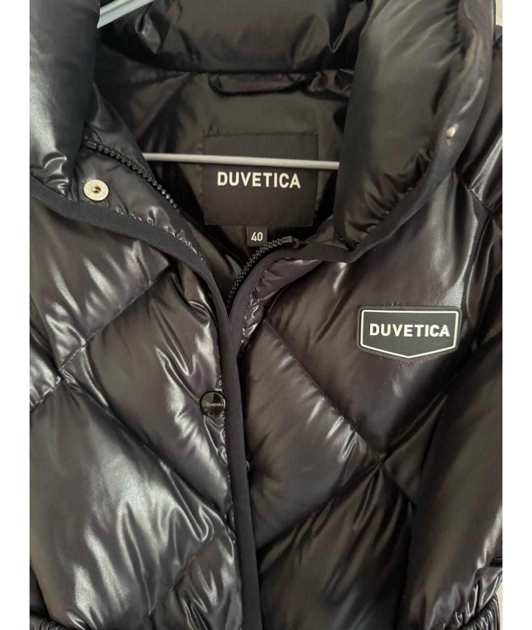 DUVETICA Черная куртка, фото 4