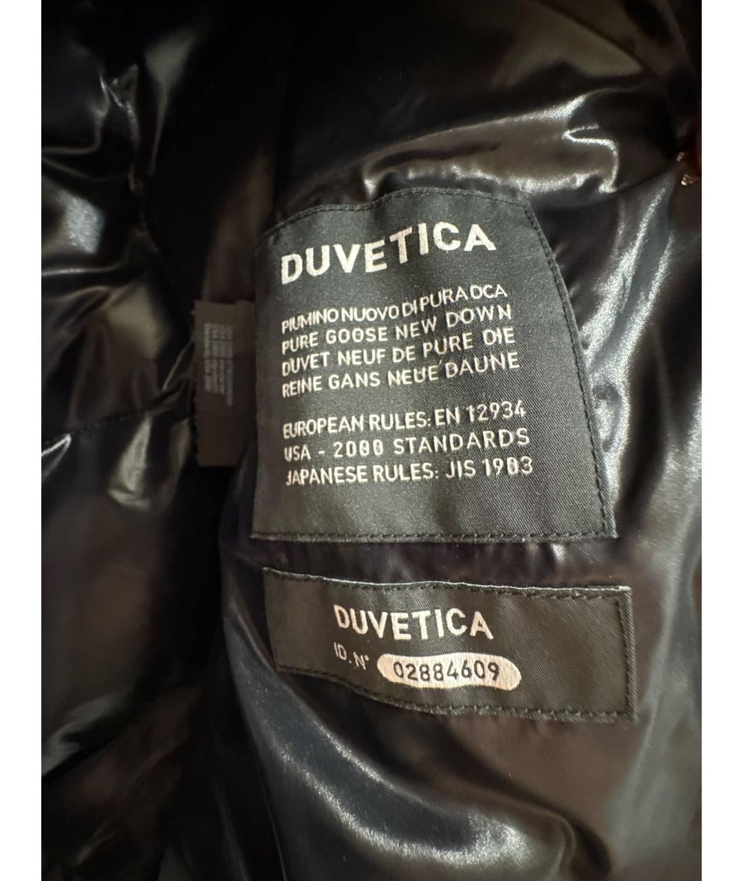 DUVETICA Черная куртка, фото 6