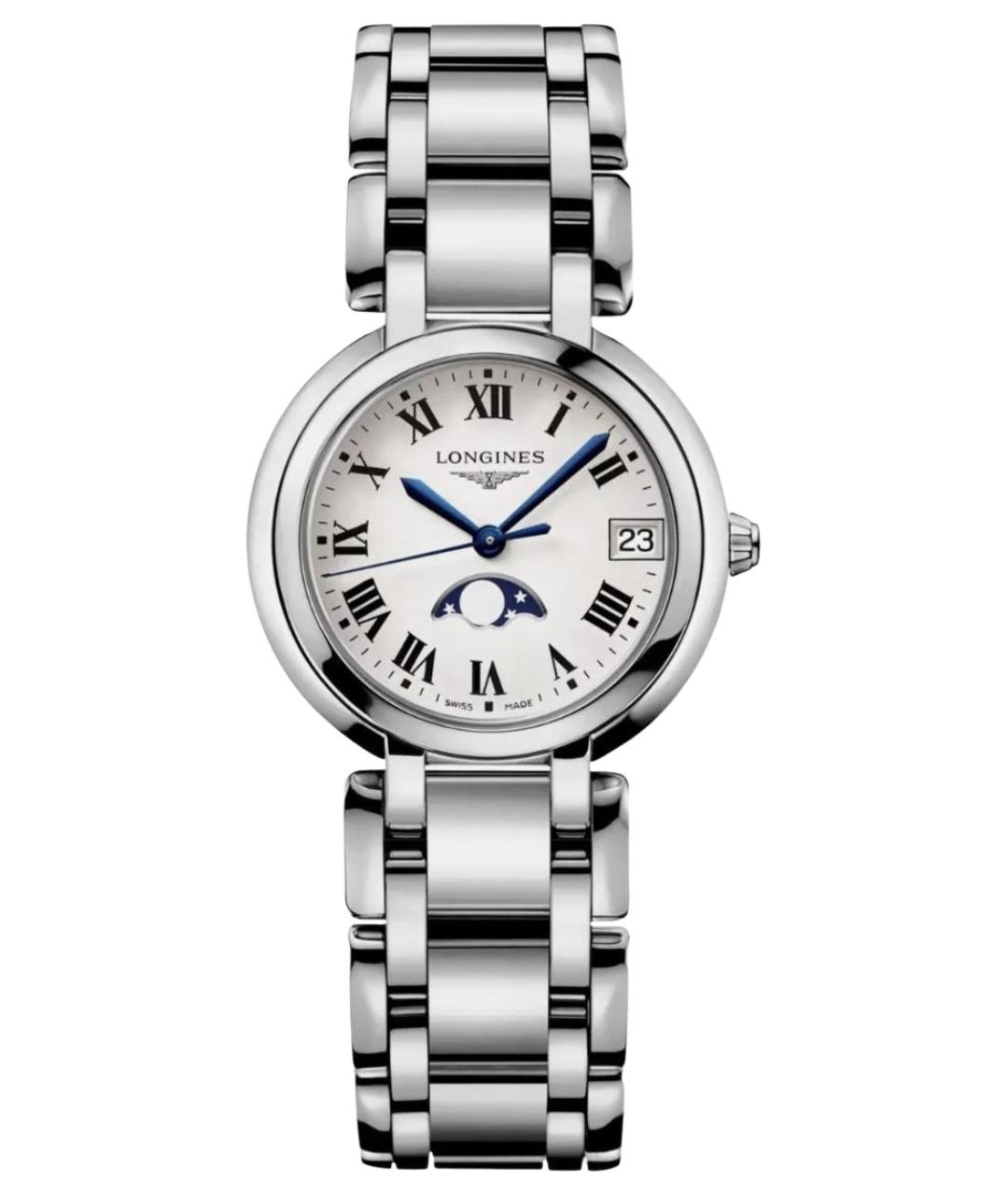 LONGINES Бежевые металлические часы, фото 1