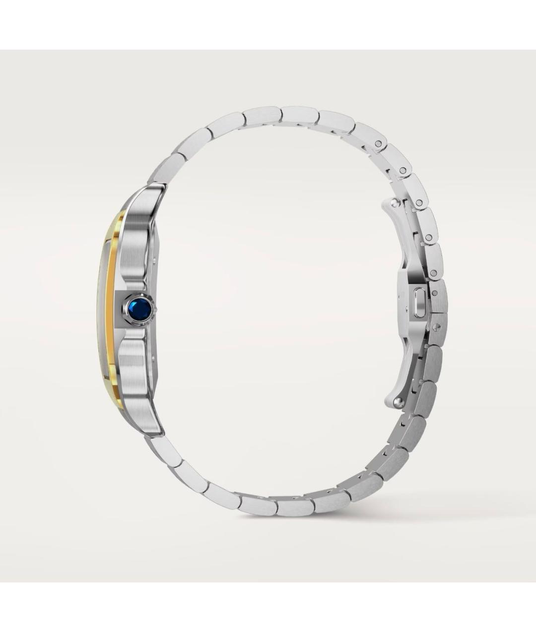 CARTIER Серебряные часы из желтого золота, фото 5