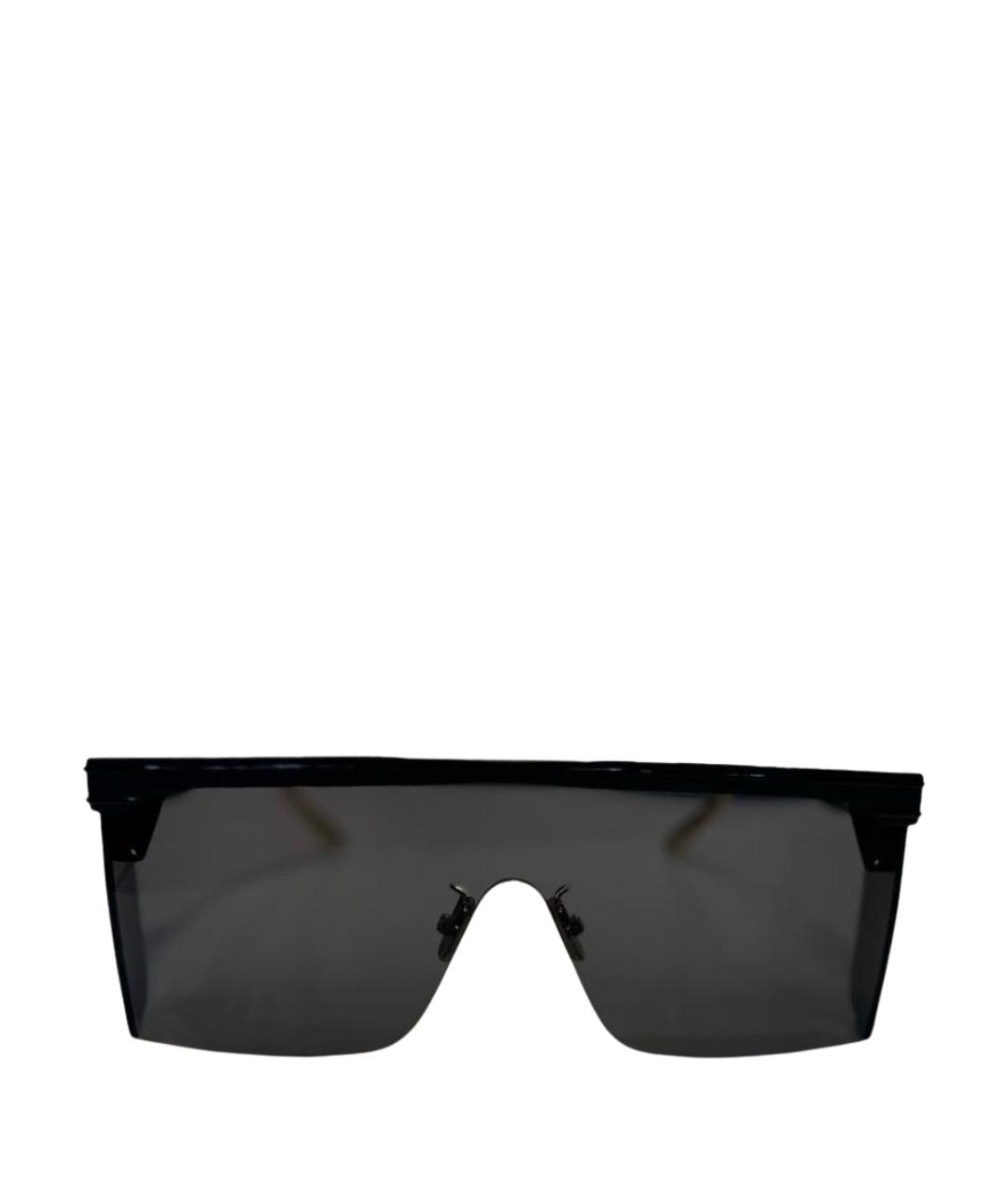 CHRISTIAN DIOR Черные пластиковые солнцезащитные очки, фото 5