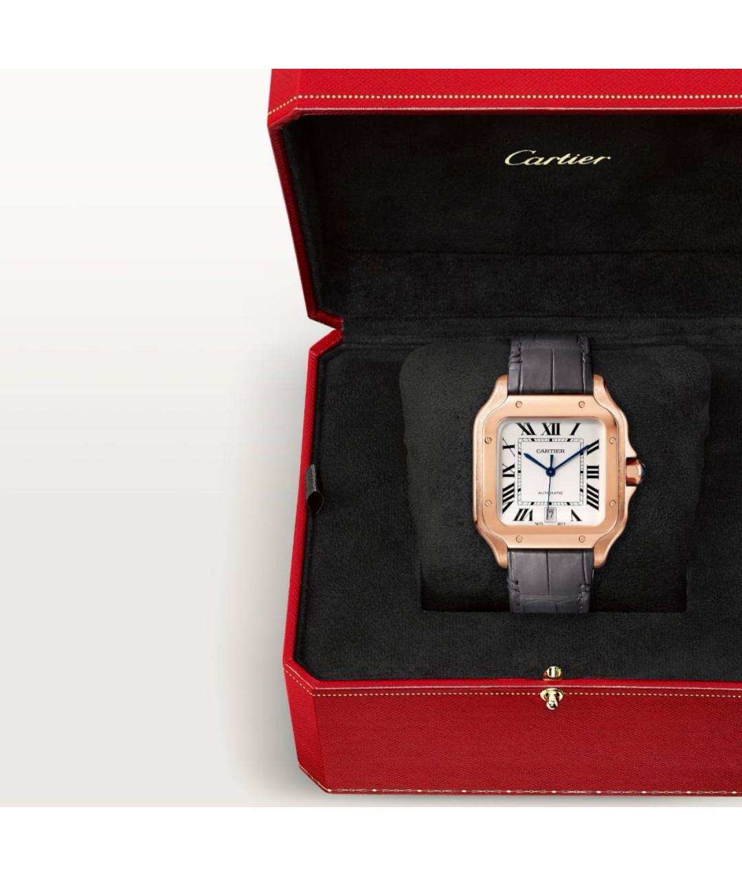 CARTIER Часы из розового золота, фото 8