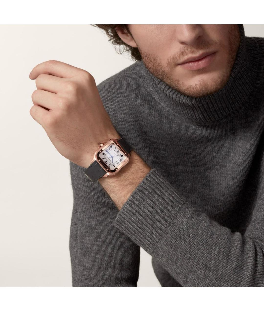 CARTIER Часы из розового золота, фото 2
