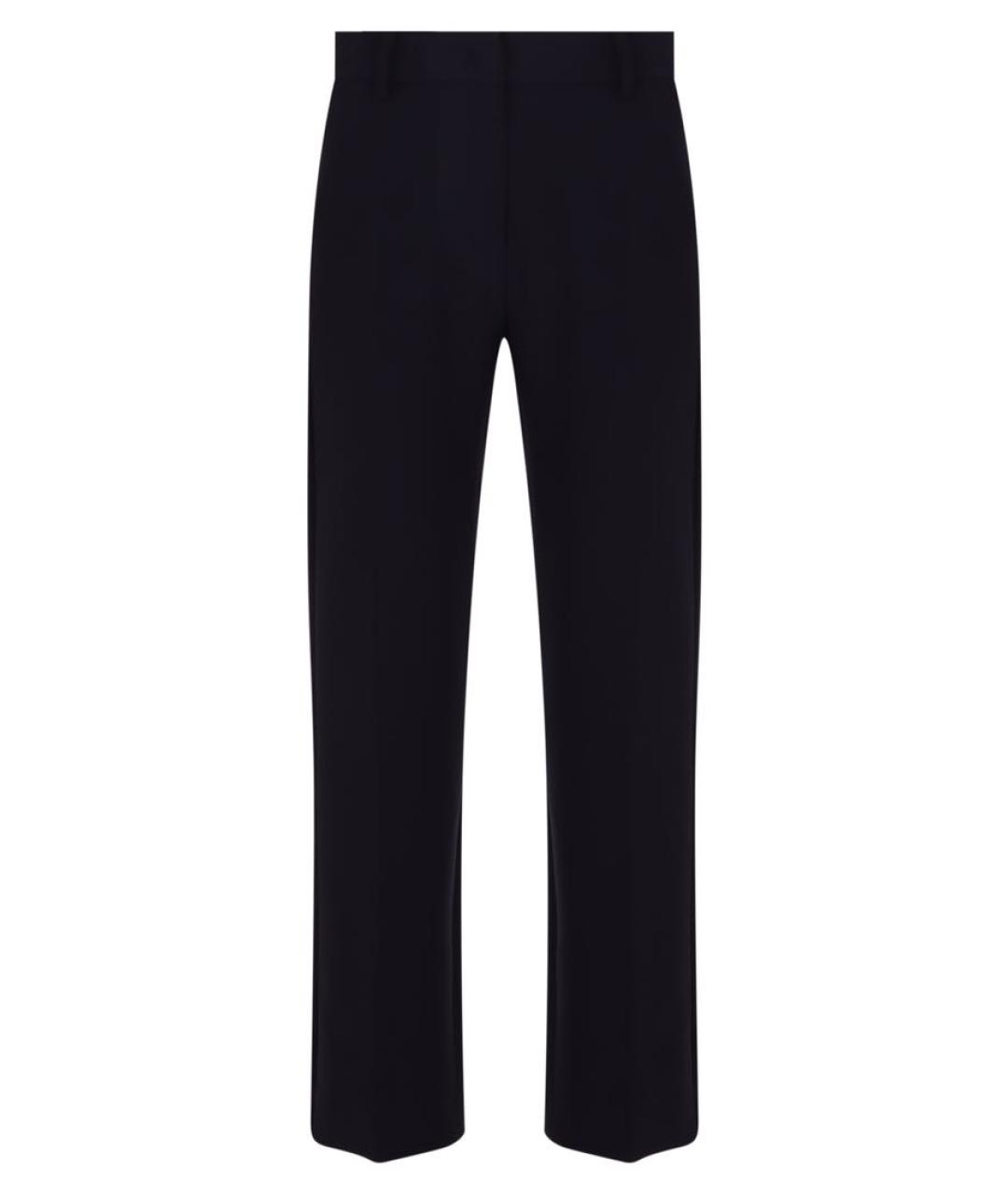 WEEKEND MAX MARA Черные полиэстеровые брюки узкие, фото 1