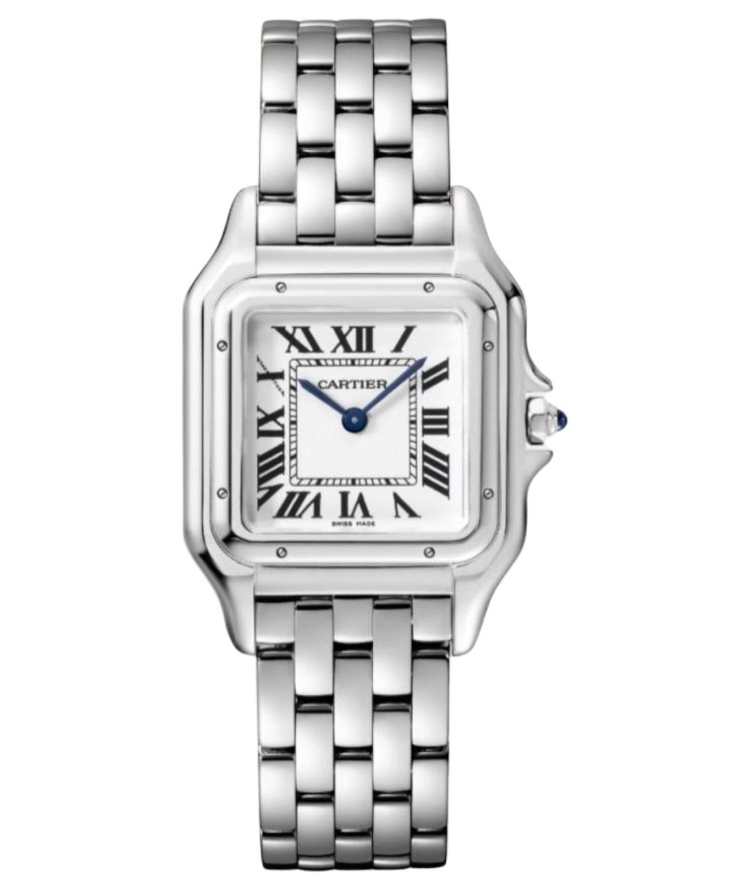 CARTIER Серебряные стальные часы, фото 1