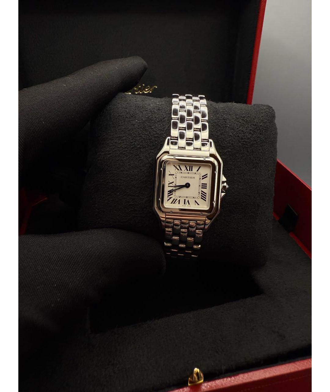 CARTIER Серебряные стальные часы, фото 3