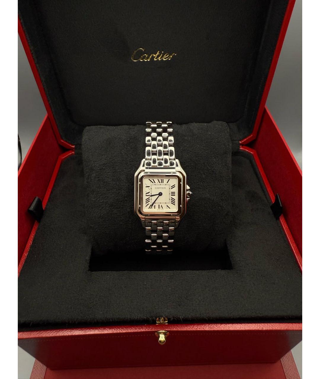 CARTIER Серебряные стальные часы, фото 2