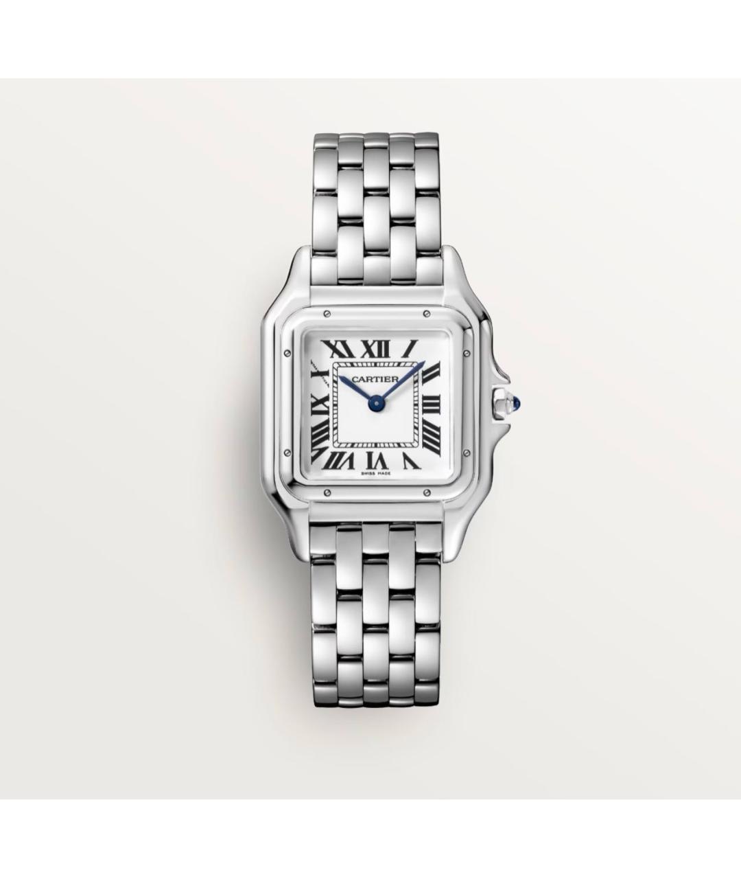 CARTIER Серебряные стальные часы, фото 9
