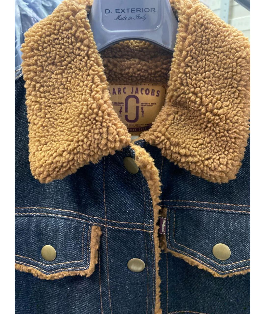 MARC JACOBS Черная деним куртка, фото 4