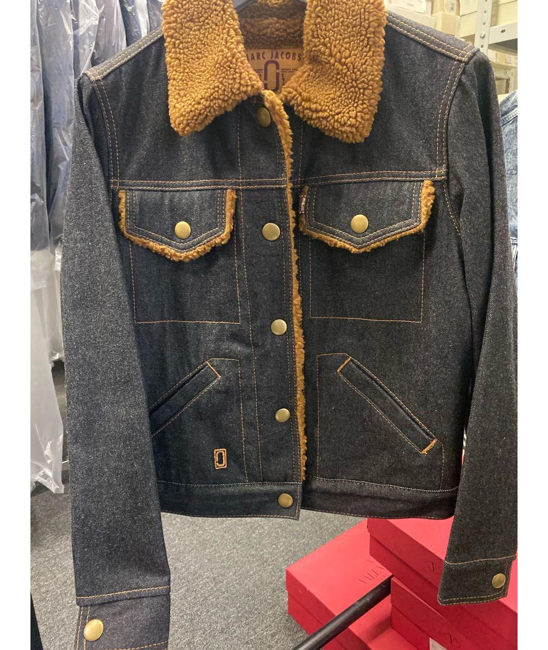 MARC JACOBS Черная деним куртка, фото 5