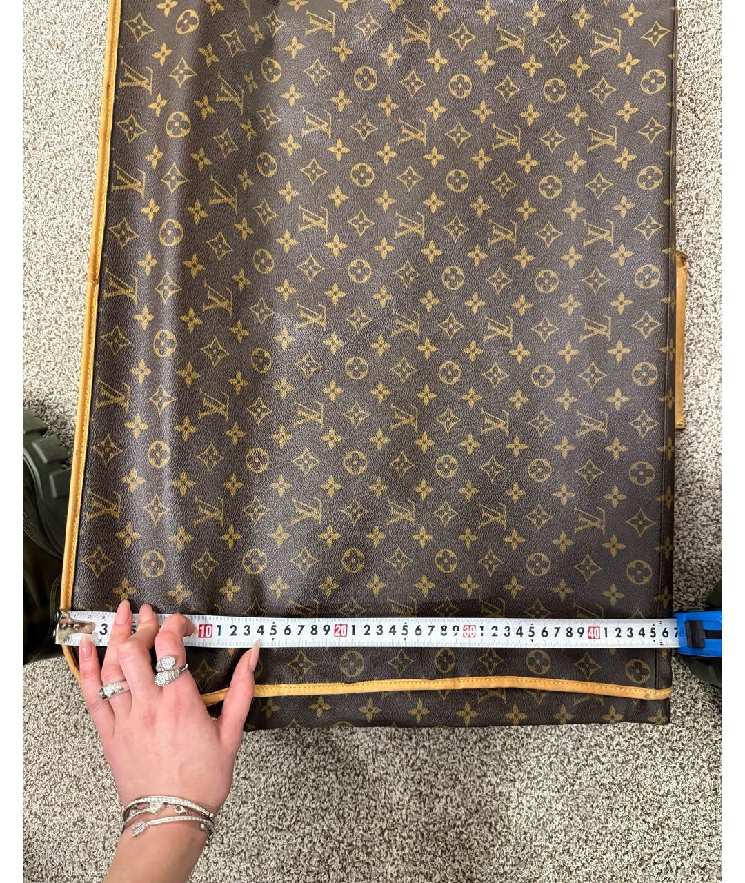 LOUIS VUITTON Коричневая дорожная/спортивная сумка, фото 8