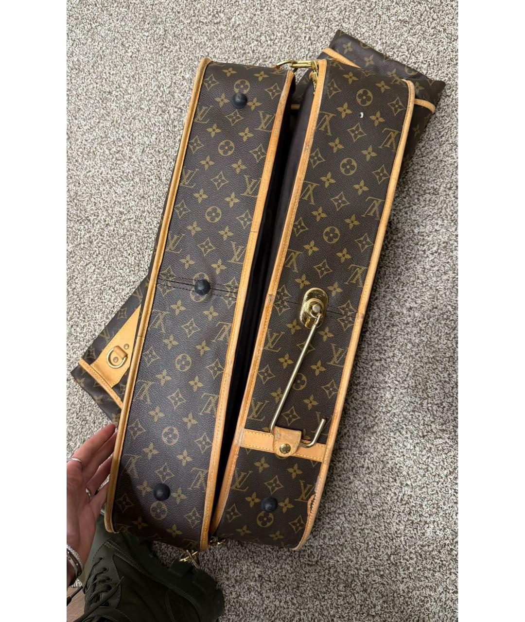 LOUIS VUITTON Коричневая дорожная/спортивная сумка, фото 4