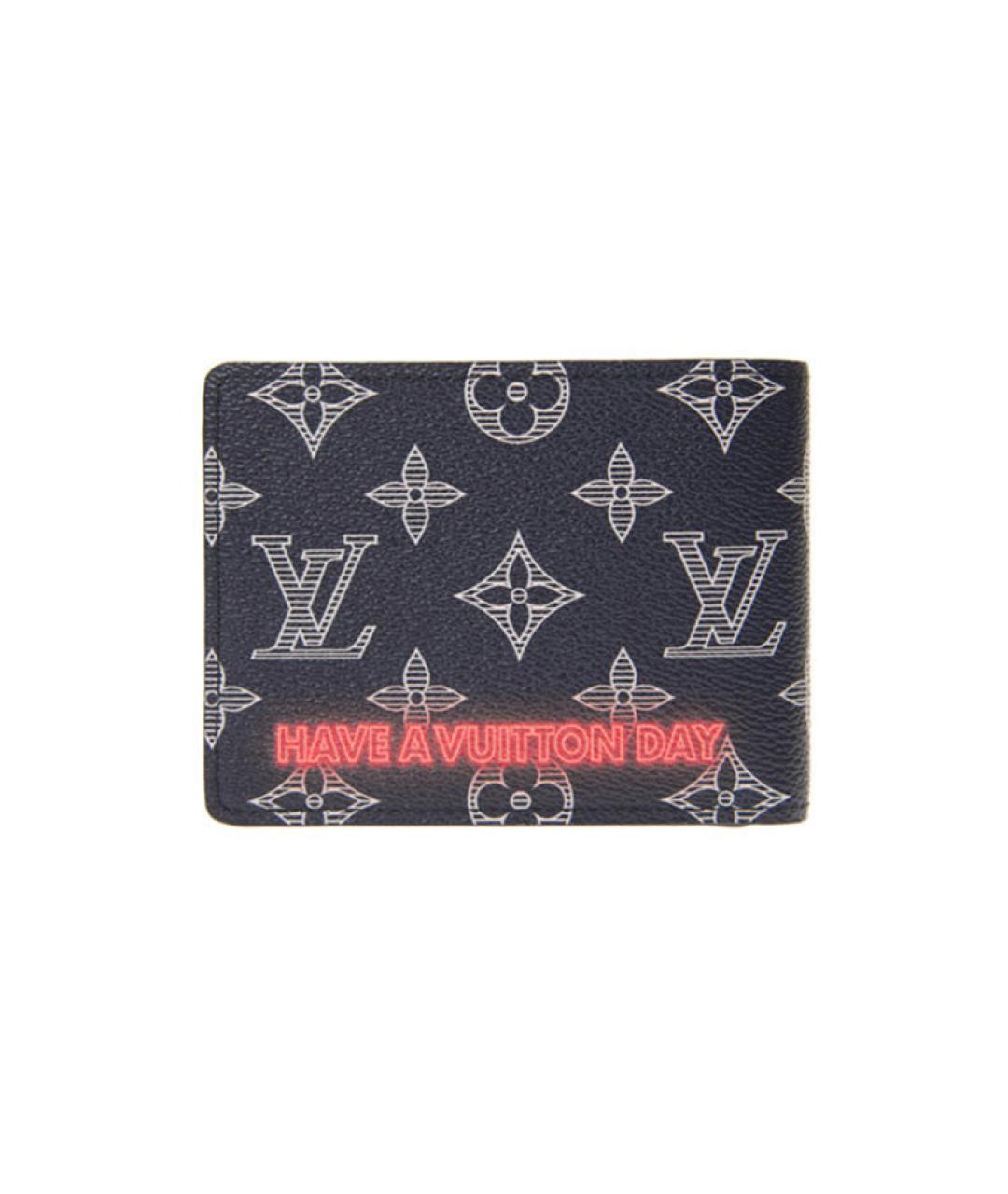 LOUIS VUITTON Темно-синий кошелек, фото 3