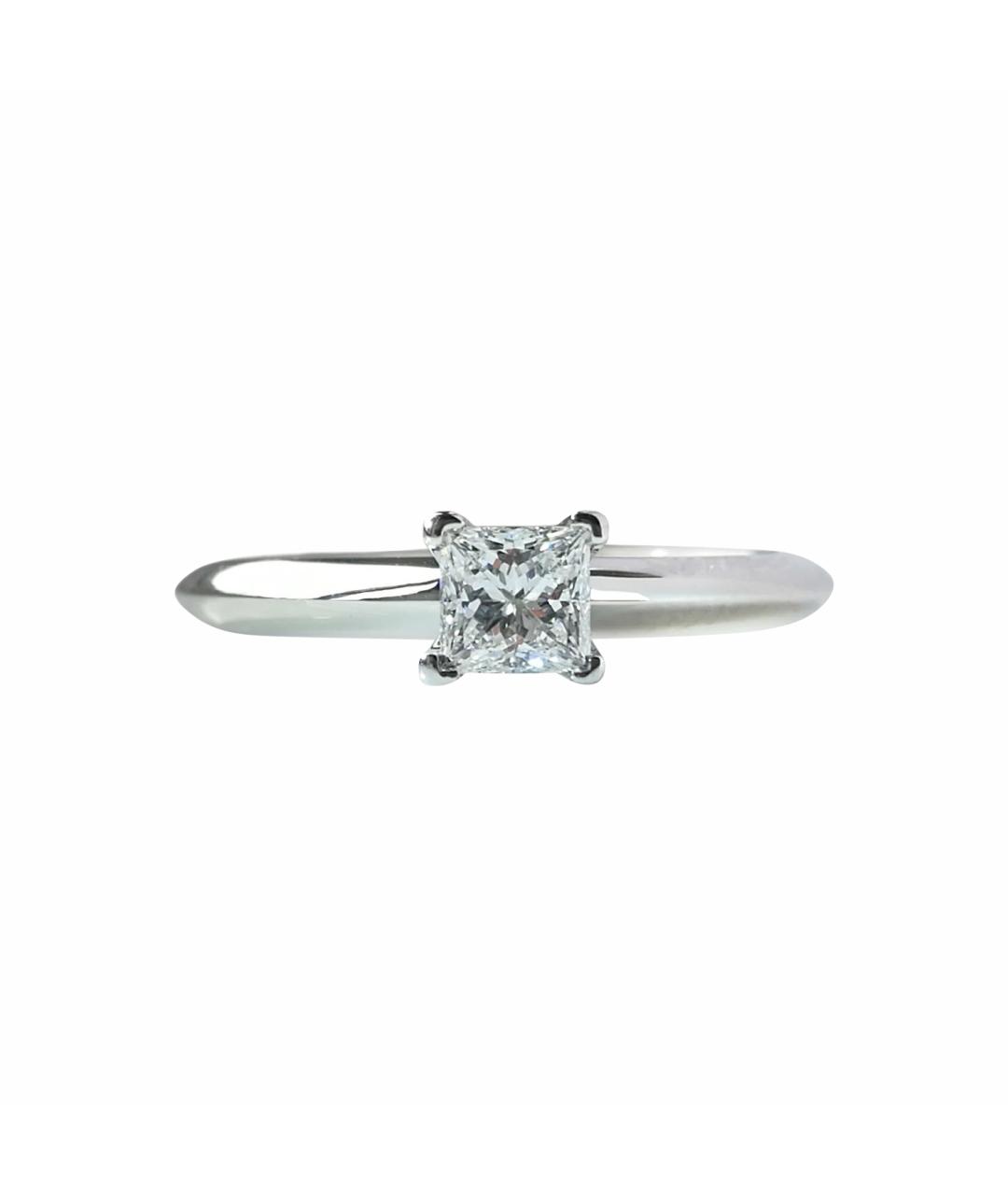 TIFFANY&CO Серебряное платиновое кольцо, фото 1
