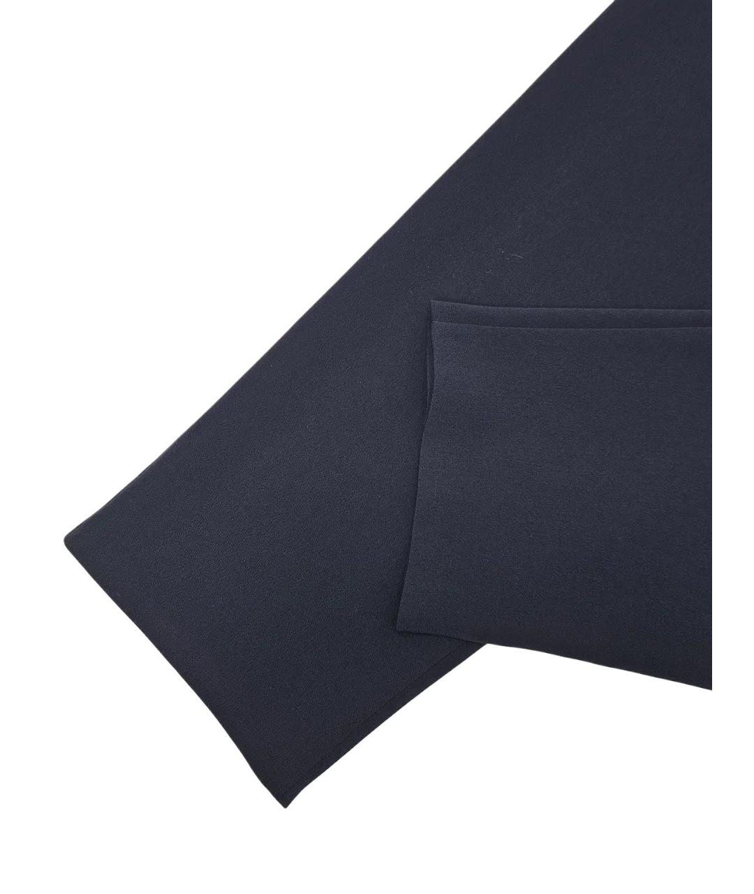 MAX MARA STUDIO Синий ацетатный костюм с брюками, фото 9
