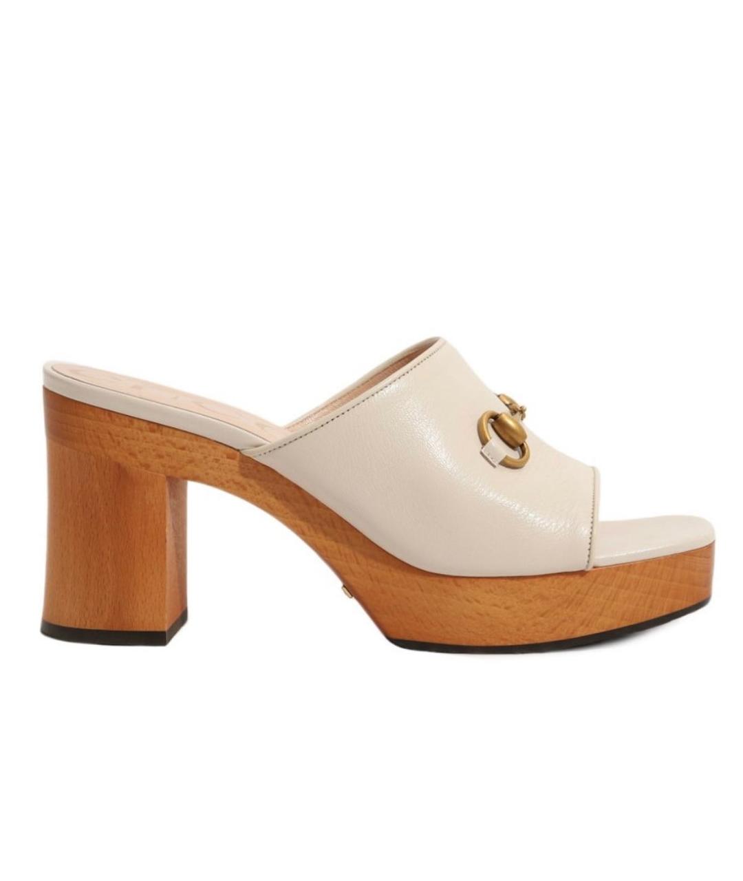GUCCI Кожаные мюли, фото 1