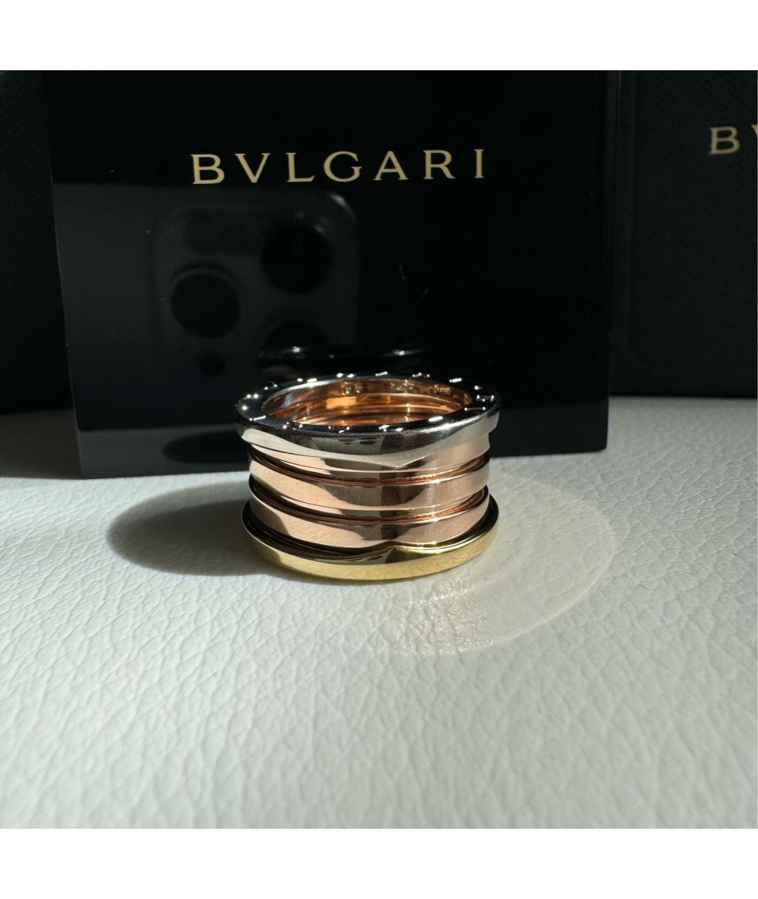BVLGARI Мульти кольцо из розового золота, фото 5
