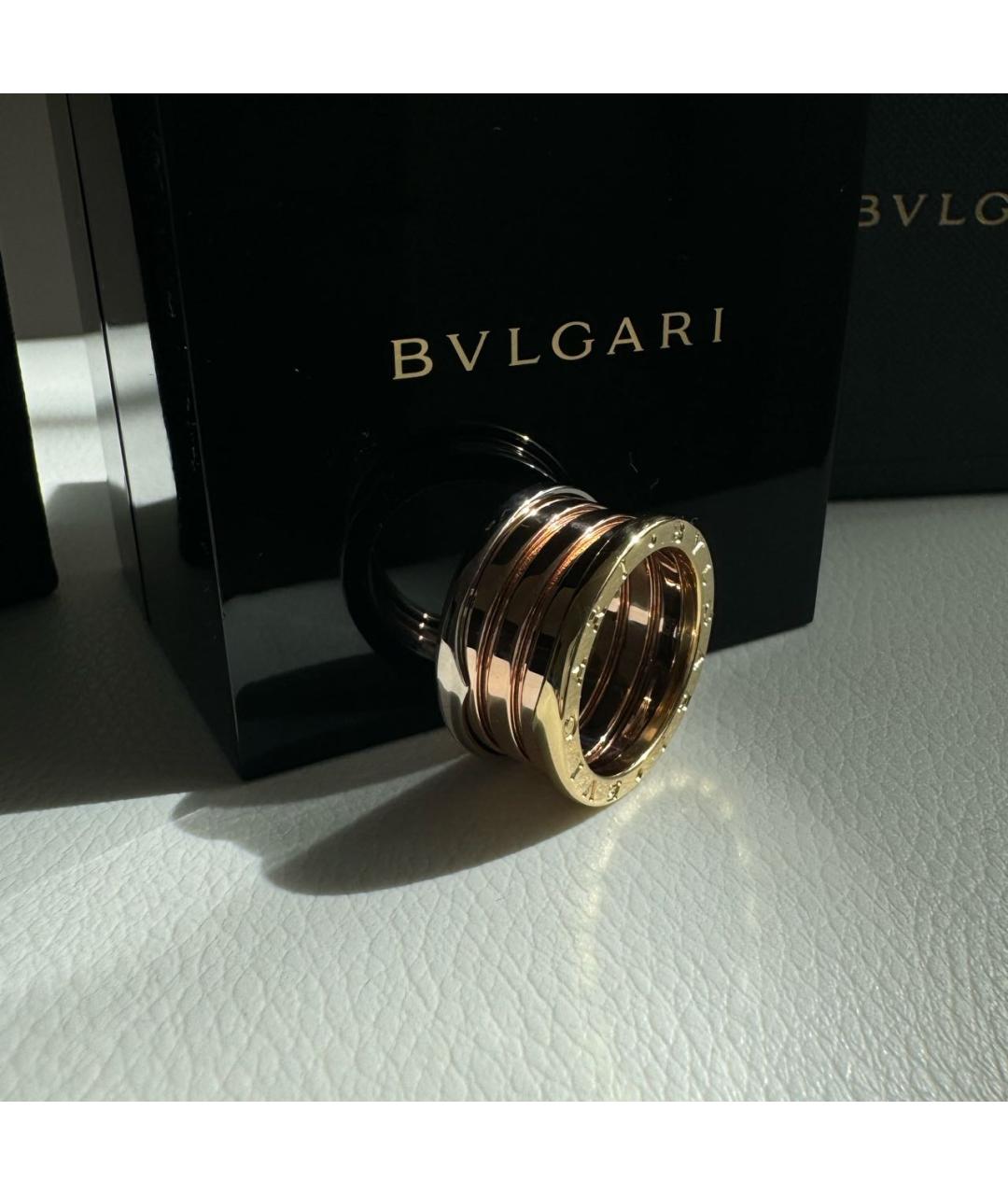 BVLGARI Мульти кольцо из розового золота, фото 7