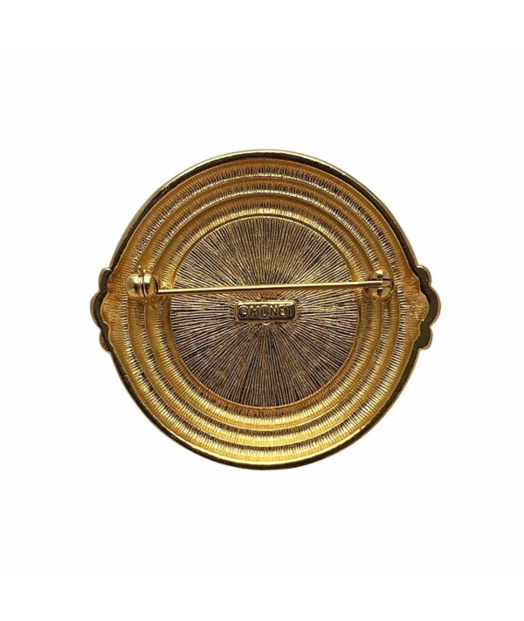 MONET Золотая металлическая булавка / брошь, фото 2
