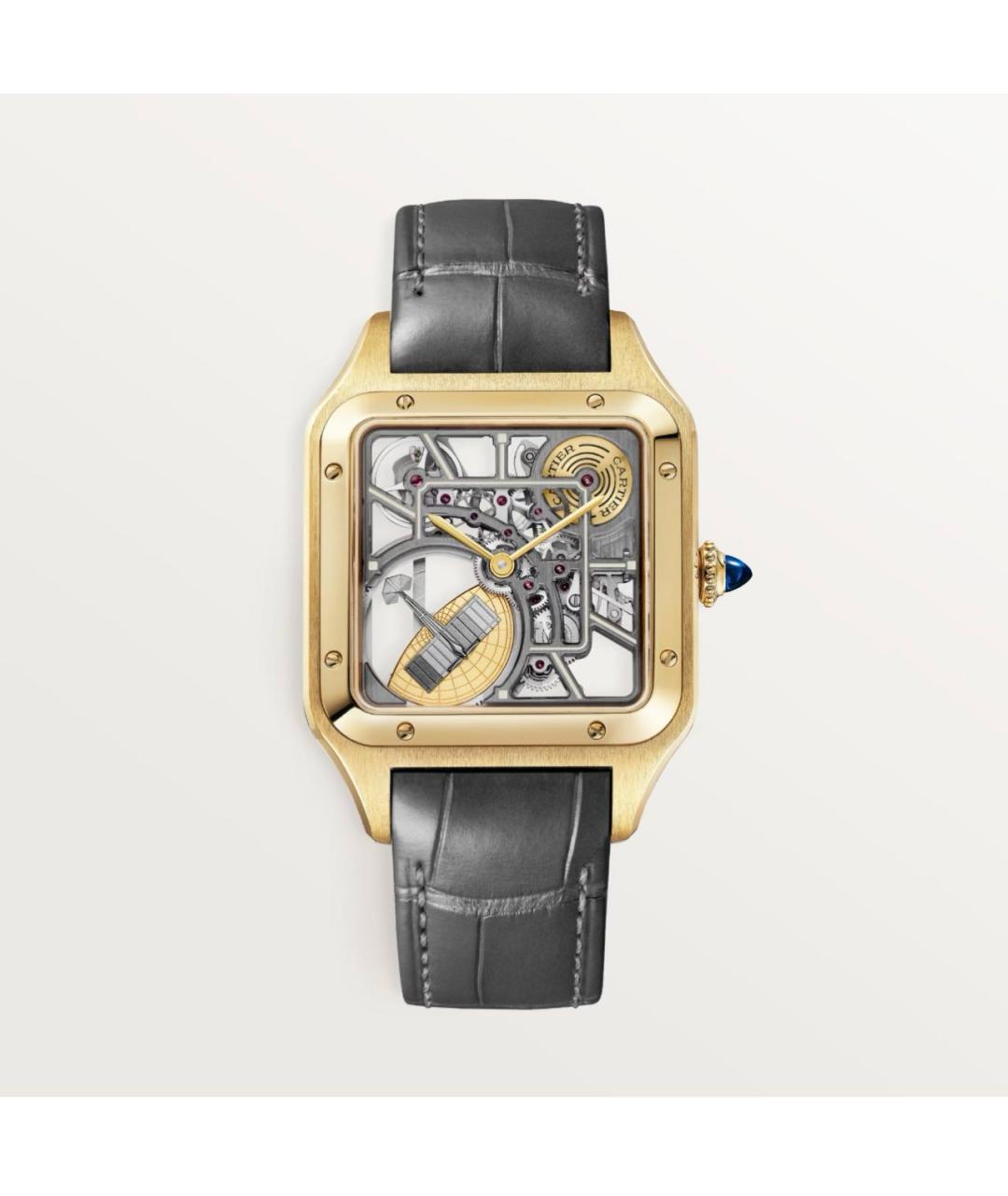 CARTIER Часы из желтого золота, фото 8